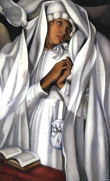 le communicant 1928 contemporain Tamara de Lempicka Peintures à l'huile